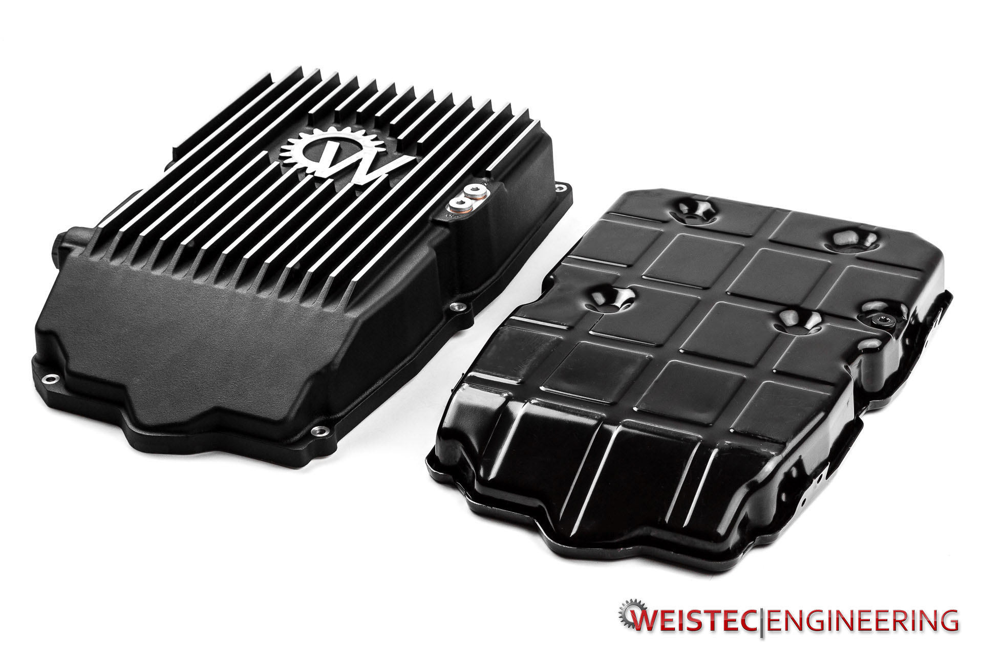 Weistec Transmission Pan Exterior Vs OEM Transmission Pan Exterior