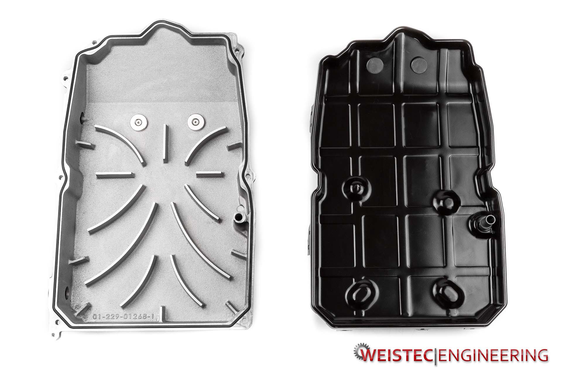 Weistec Transmission Pan Interior Vs OEM Transmission Pan Interior