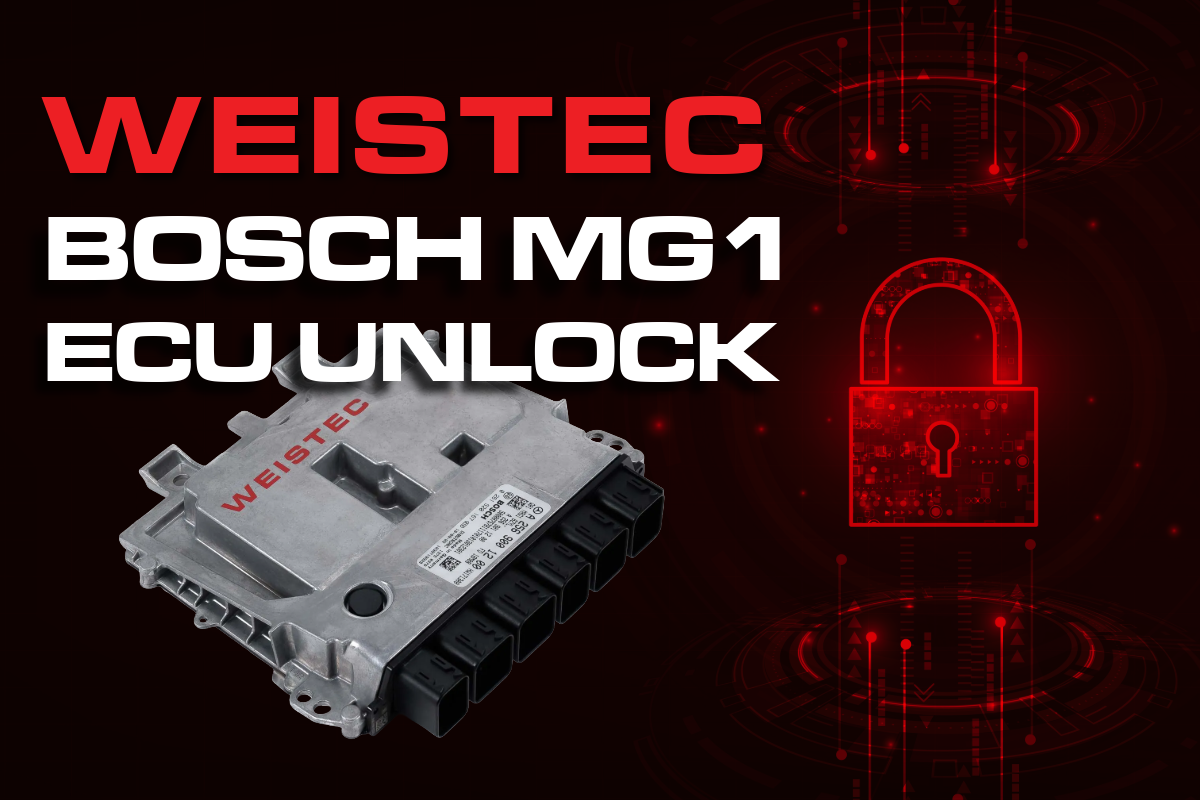 Weistec Engineering Now Unlocks and Tunes Mercedes and BMW Bosch MG1 ECUs