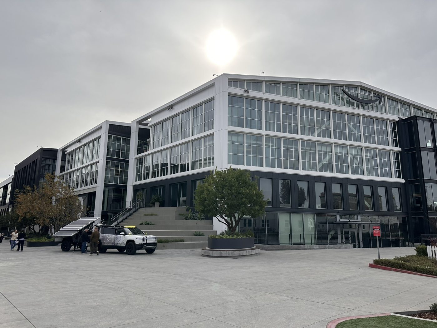 R1S and TAP on the Amazon MGM Studios campus in Culver City
