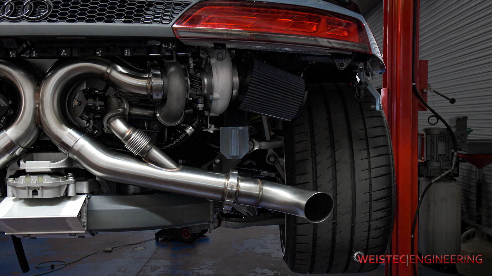 Weistec Audi R8 Twin Turbo Kit