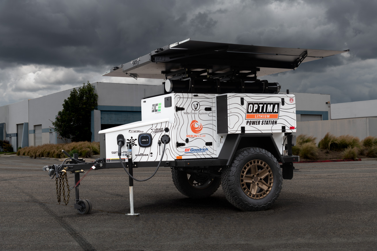 Stationed Power Trailer