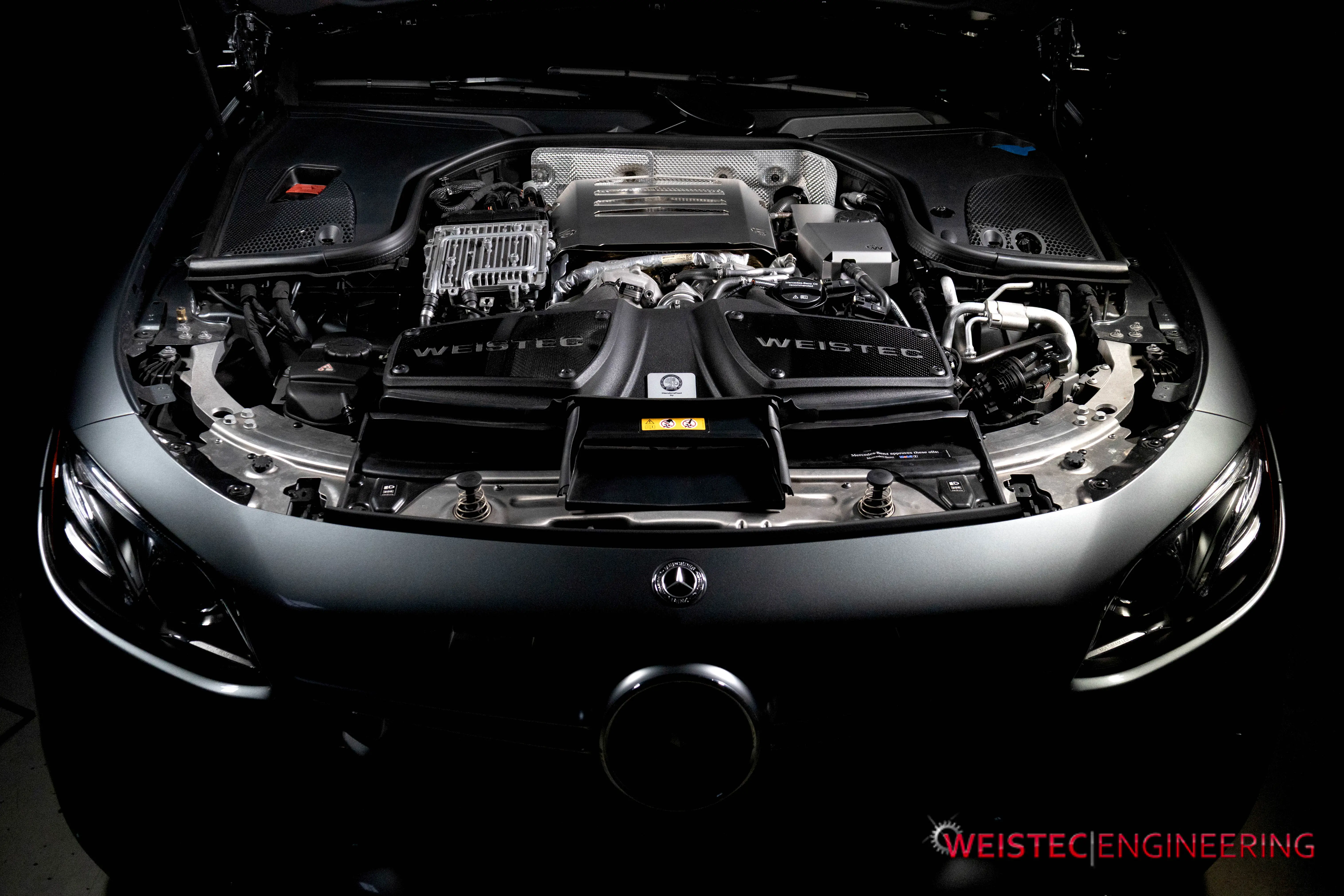 E63 M177 LS2 engine bay