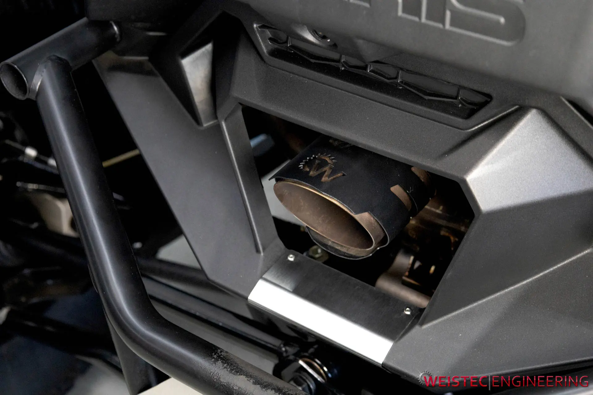 Weistec RZR Pro R Exhaust Tip Heat Shield