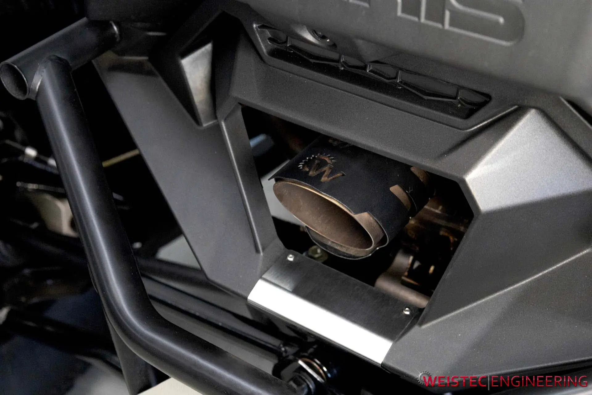 Weistec RZR Pro R Exhaust Tip Heat Shield