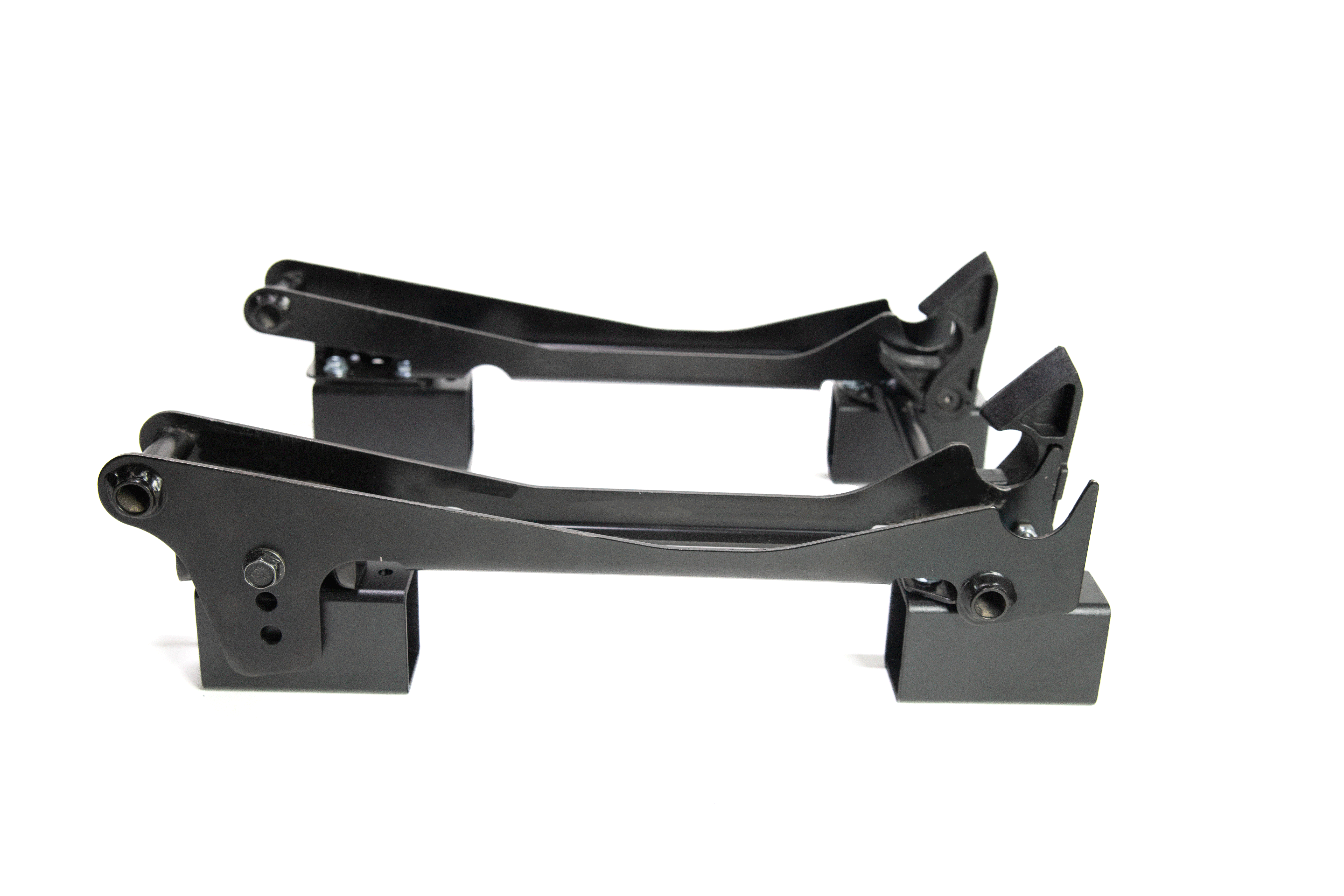 RZR Pro R seat rack being shifted back by 1 inch with the Weistec seat risers