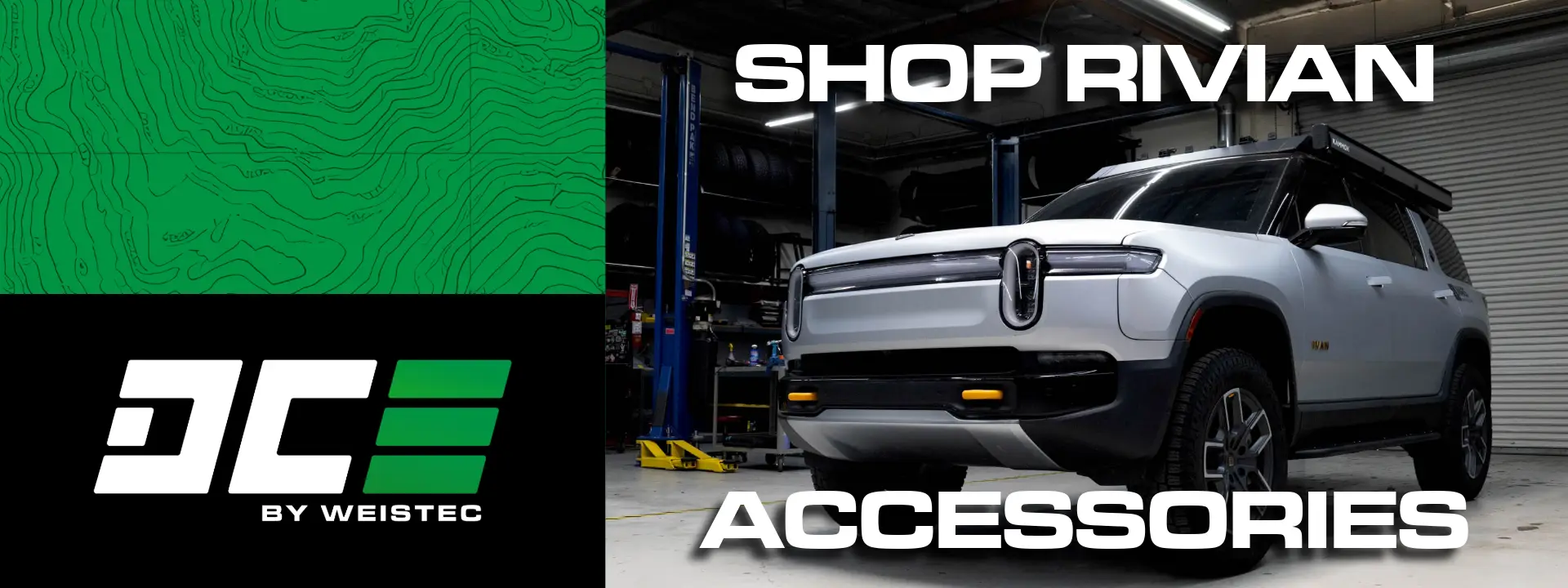 Shop Rivian Accessories DCE by Weistec