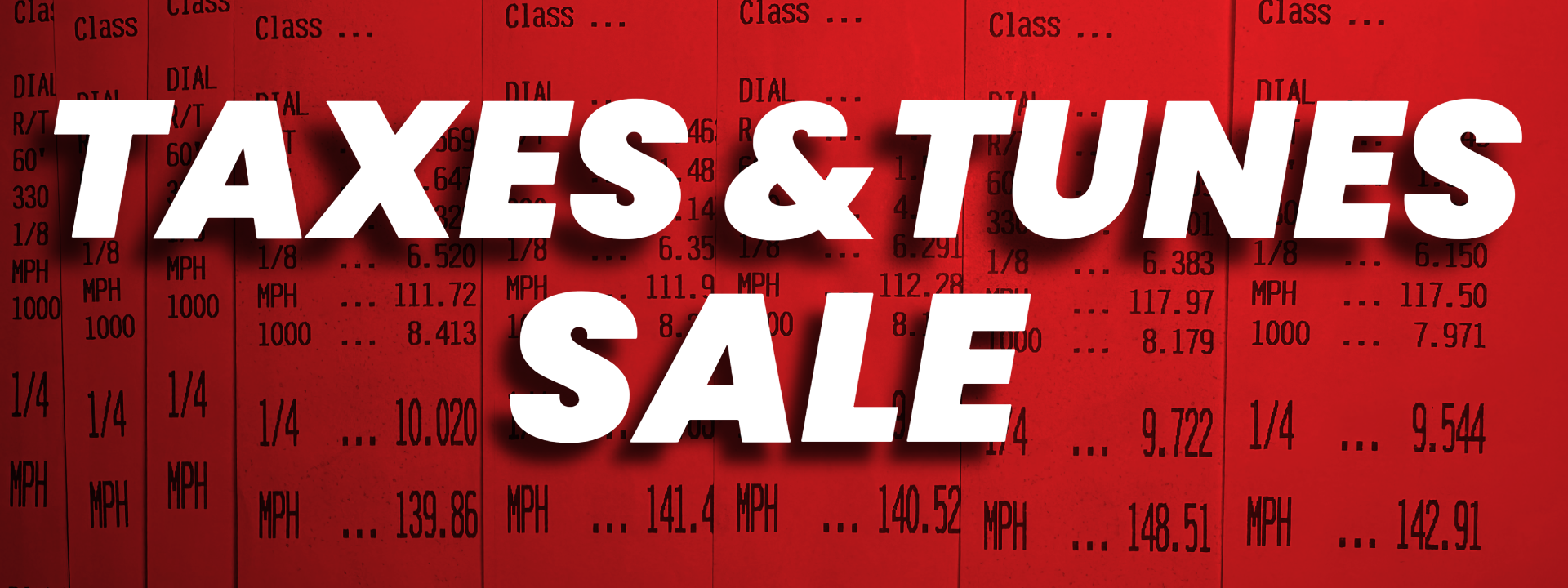 Weistec Taxes and Tunes Sale