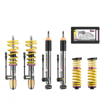 KW Dynamic Dampening Control ECU Coilover Kit | 06-16 V8 Vantage 10mm Damper Piston