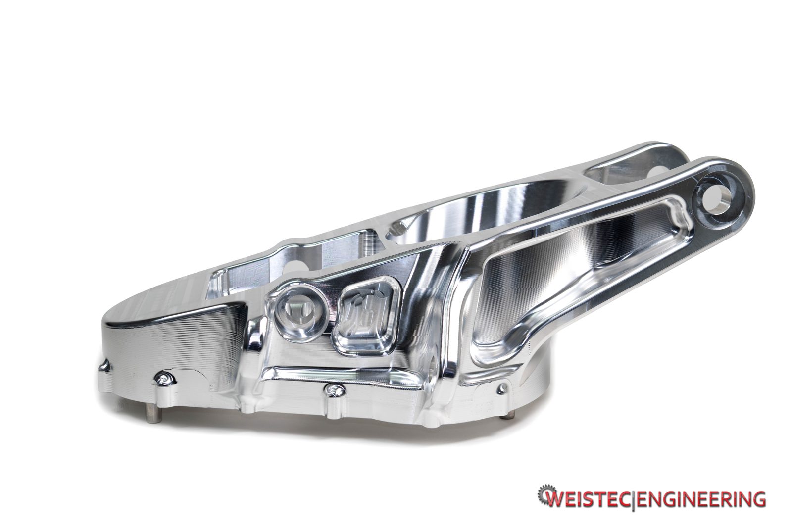 Side profile of a finished 7075 aluminum housing