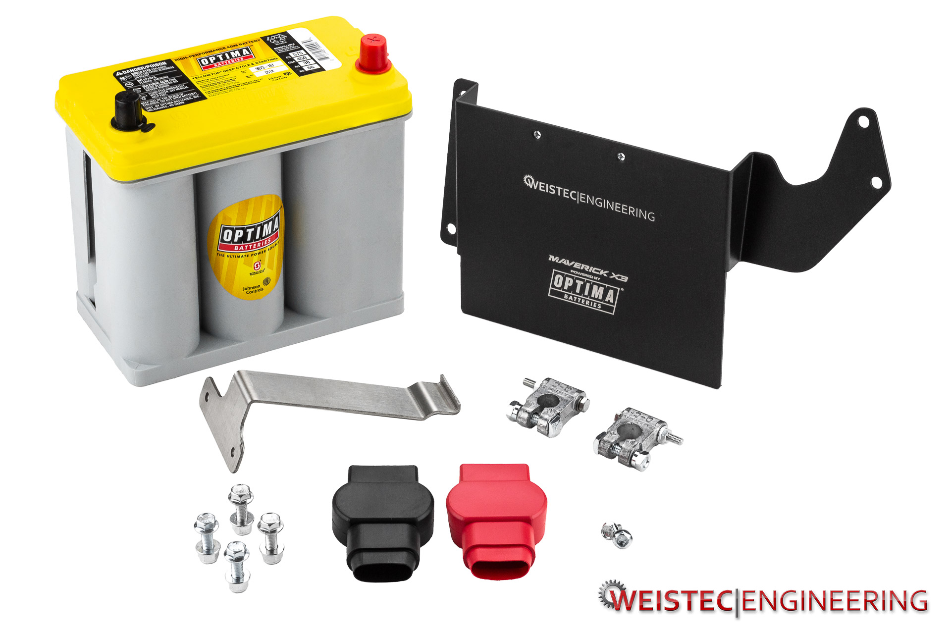Can Am Maverick X3 Optima Deep Cycle Battery Kit Weistec
