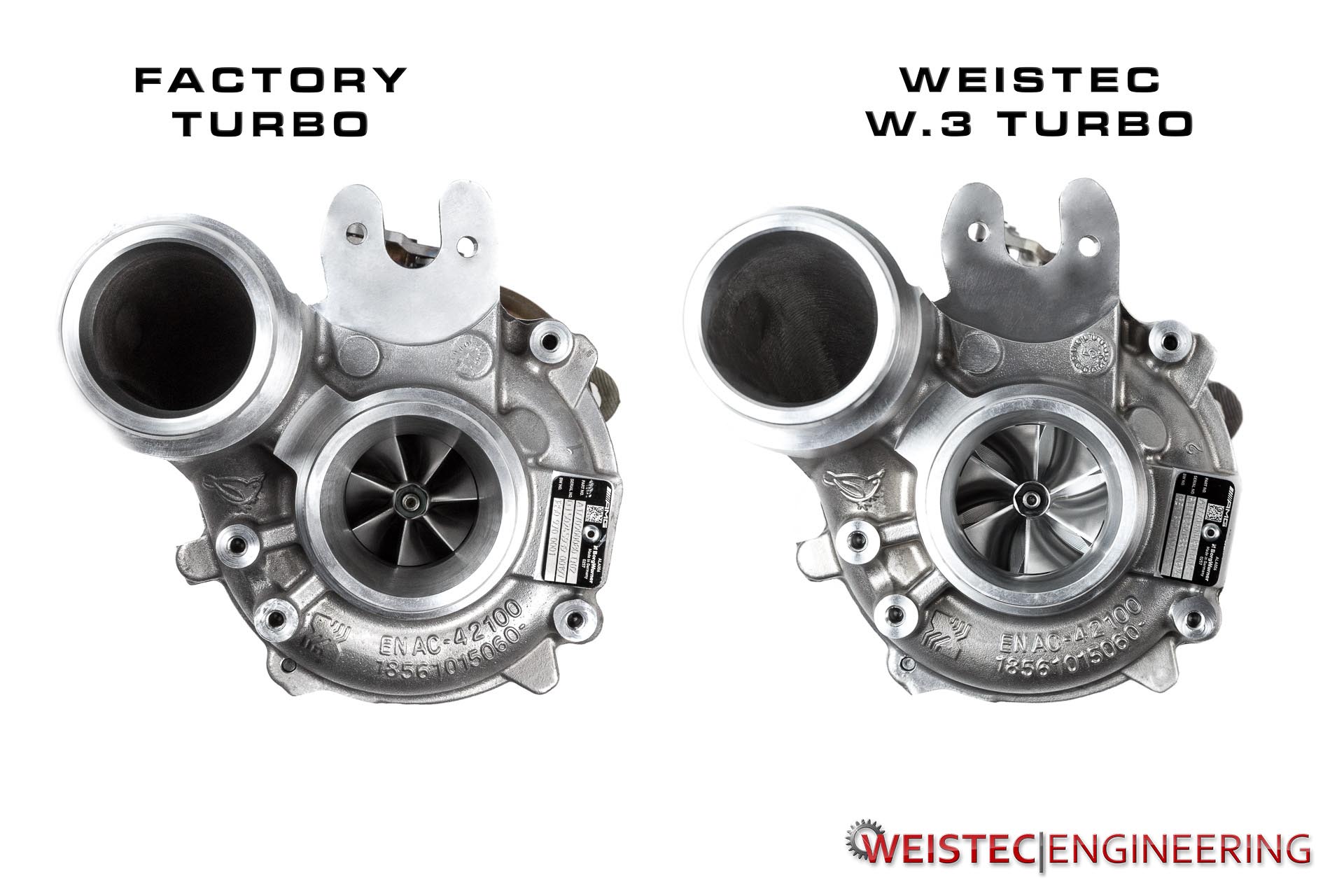 Weistec W.3 Turbo Upgrade for the Mercedes M178 engine with housing
